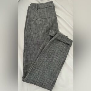 RW&CO Slim Leg Plaid Trousers